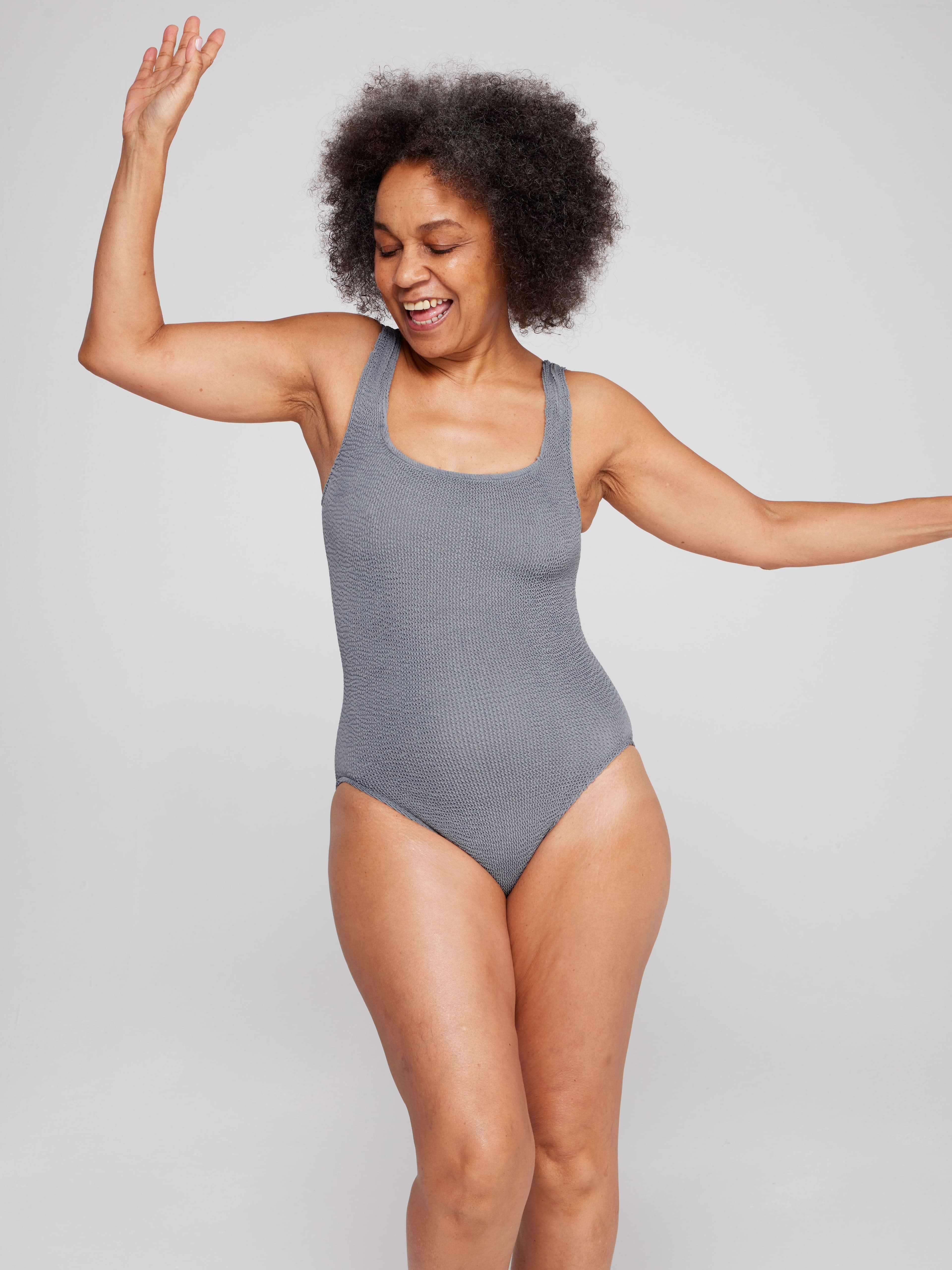 A model wearing Last Chance: Aplomb One-Piece