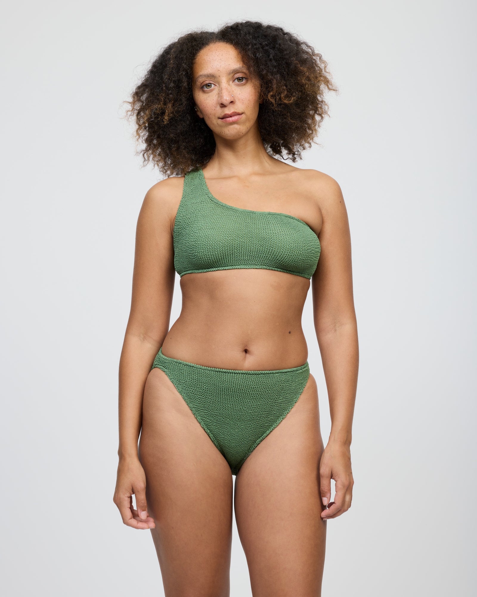 ワコール   Swim  Waear Women's Abstract Floral Surfer Swimsuit - Zipped Front